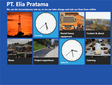 Tablet Screenshot of eliapratama.com